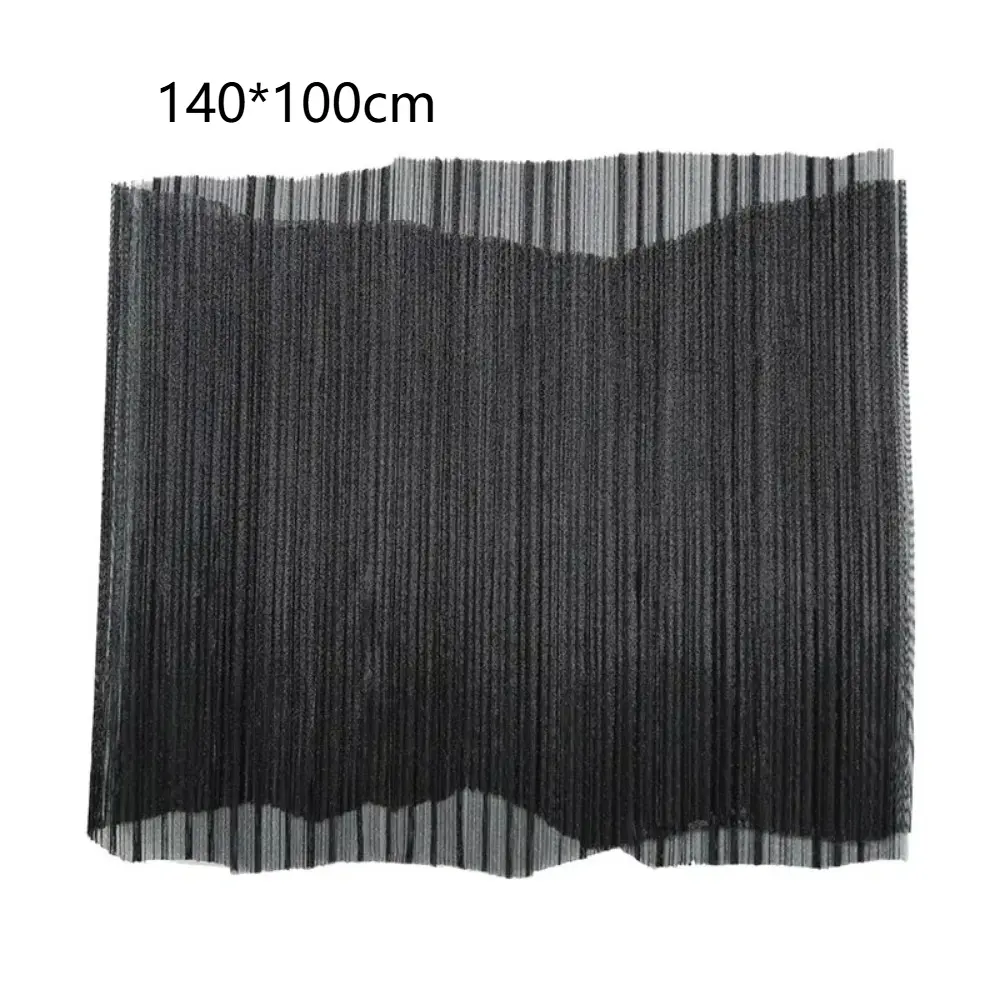 Bright Organza Fabric DIY Stiff Shape Pleated Mesh Fabrics Polyester Material Wrinkled Texture Fabric Background Floral Design