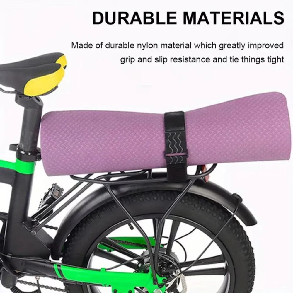 NEW with Anti-Slip Strips Elastic Straps Adjustable Multipurpose Loop Cinch Straps Reusable Fastening Securing Tape Straps