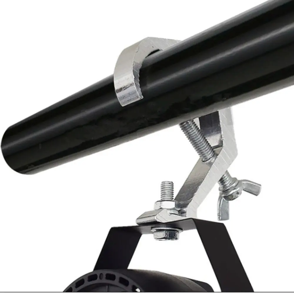 10pcs/set Aluminum Alloy Stage Light Hook with Rotating Button Convenient Moving Head Lighting Security Clamp Adjustable