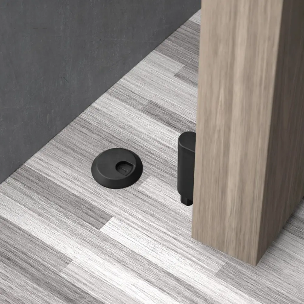 without Punching Windproof Sliding Door Suction Heavy Duty Anti-collision Bathroom Door Stopper Close Prevention