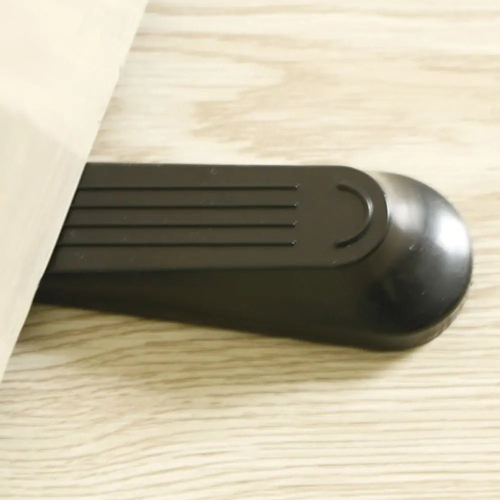 5pcs Set Plastic Door Stop Stoppers Durable Wedge Shape Heavy Duty Door Stopper Non-Slip Base Buffers Sliding Door Jam