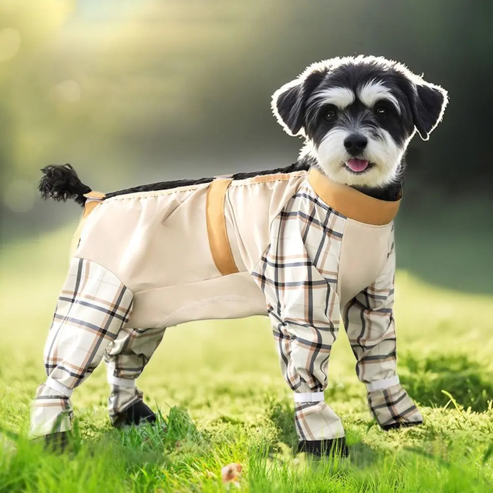 Paw/Leg Protection Pet Strolling Going Out Pants Dust-proof Anti-Slip Dog Four-Legged Pants Waterproof Pet Clothes Rainy Snowy