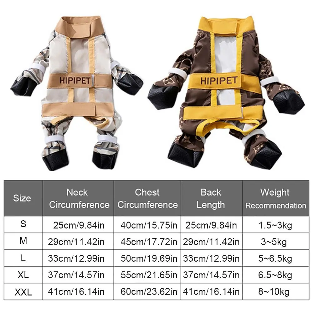 Paw/Leg Protection Pet Strolling Going Out Pants Dust-proof Anti-Slip Dog Four-Legged Pants Waterproof Pet Clothes Rainy Snowy