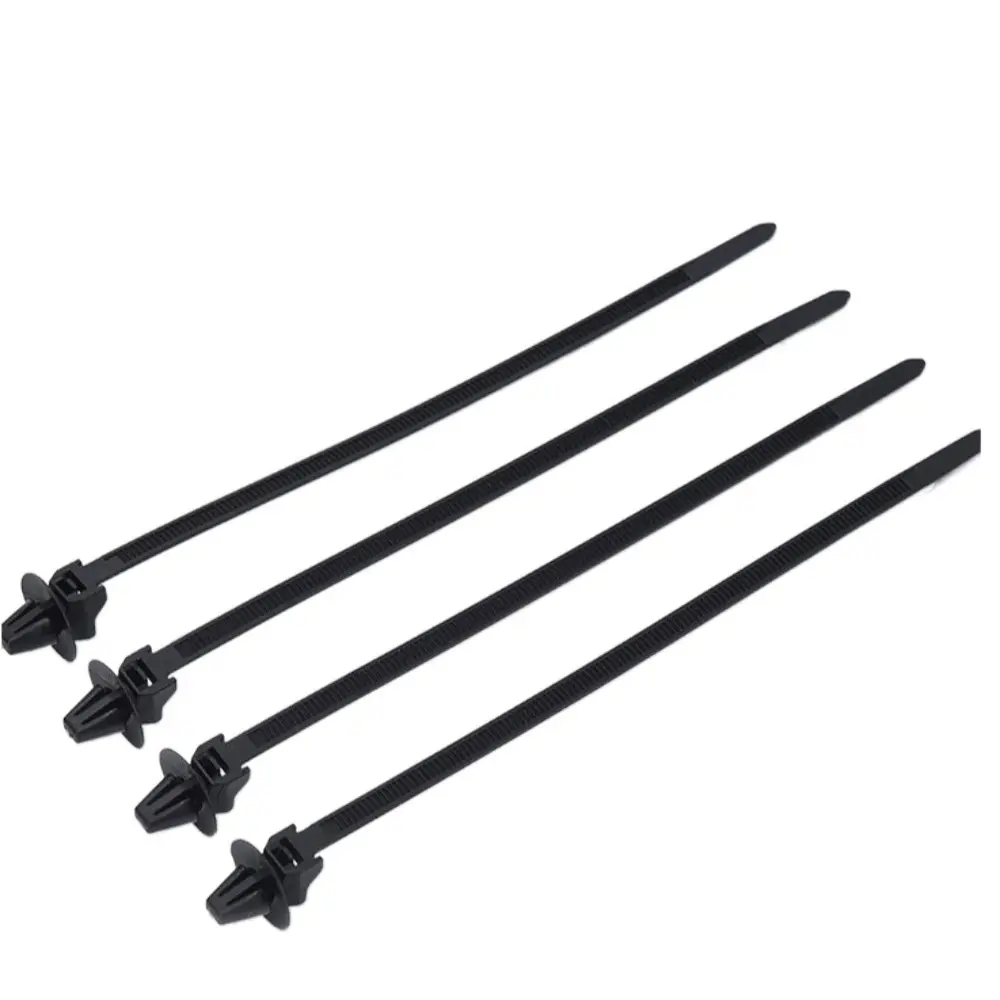 20/50/100Pcs New Nylon Cable Tie Buckle Practical 165*5mm Fastening Rings Reusable Universal Tie Holder Car Daily Repair