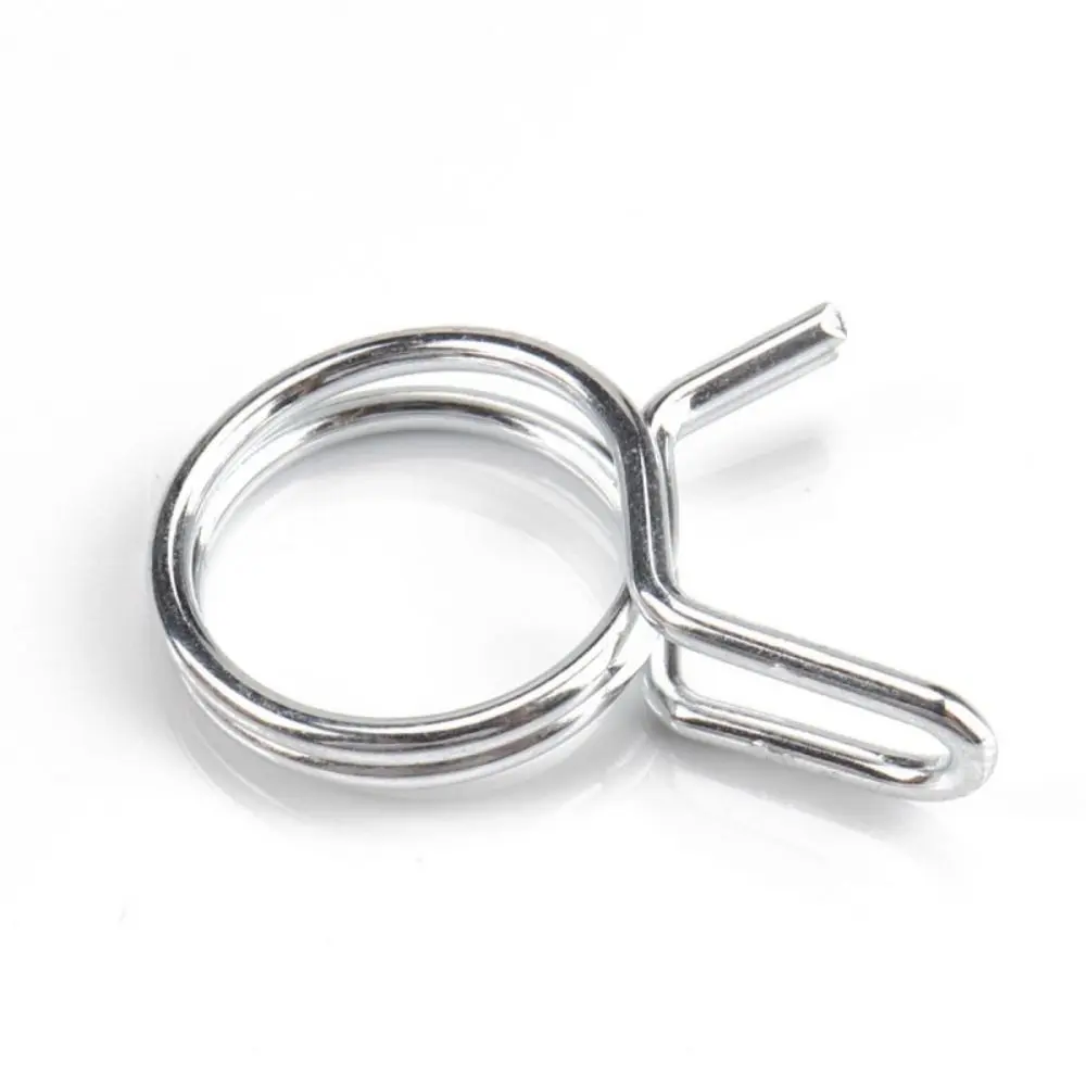 10Pcs/set Spring Clips Hose Clamp Fuel Line Sealing Pipe Clips Assortment Kit 5mm-30mm Tube Spring Clips Motorcycle Scooter