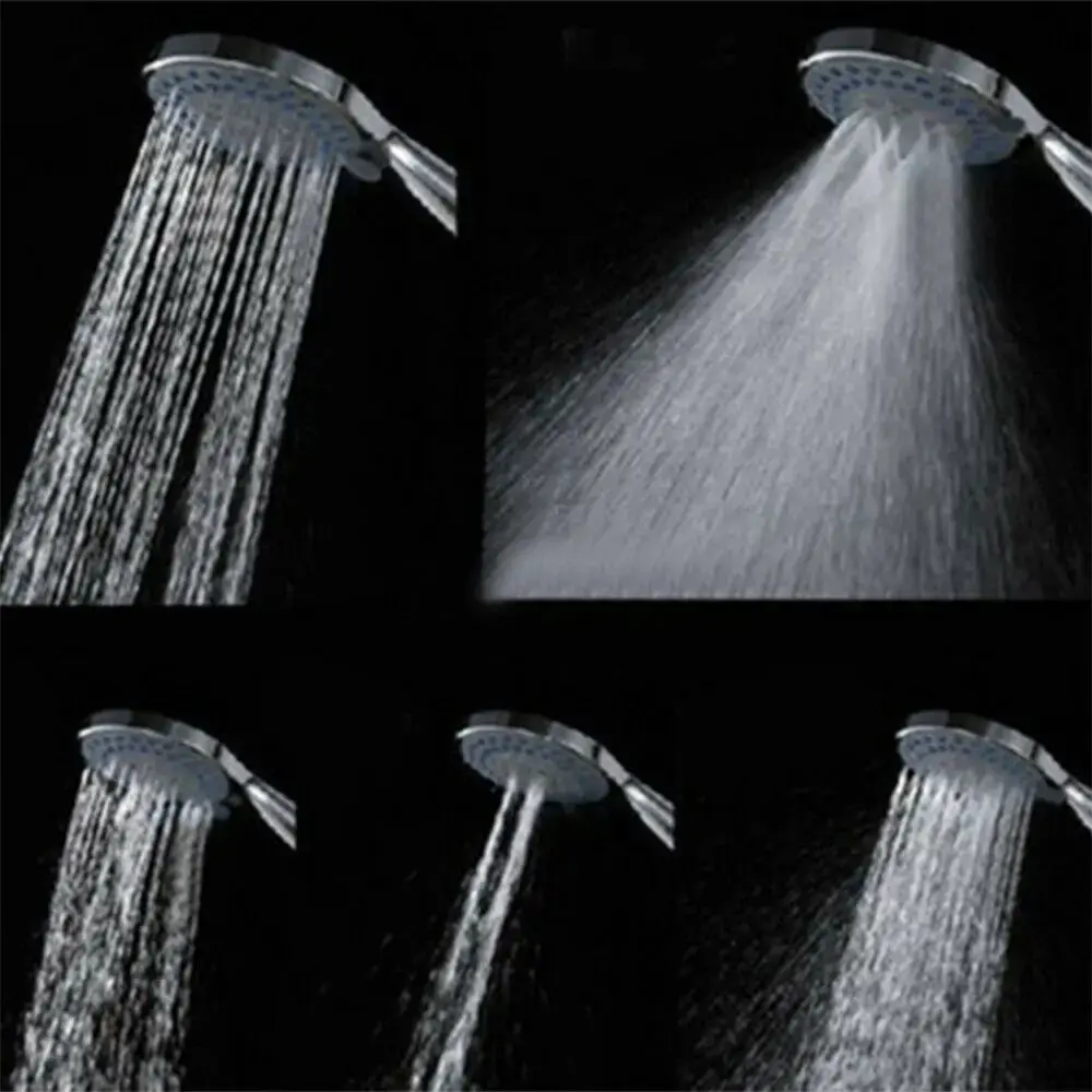 Handheld 3 Mode Multi-Function Sprayer Bathroom Accessories Water Saving Shower Head Shower Bath Head