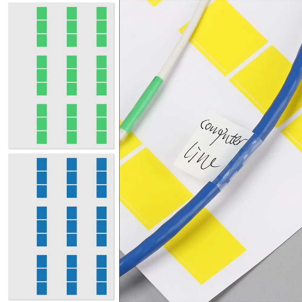 Self-adhesive Waterproof Marker Tool Wire Stickers Cable Labels Fiber Organizers Identification Tags