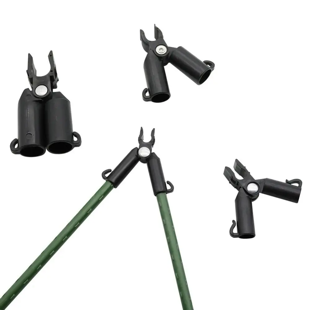 10pcs Adjustable A-type Grip Clip 8/11/16/20mm Awning Pillar Plant Support Rod Climbing Vine Bracket Fixed Socket
