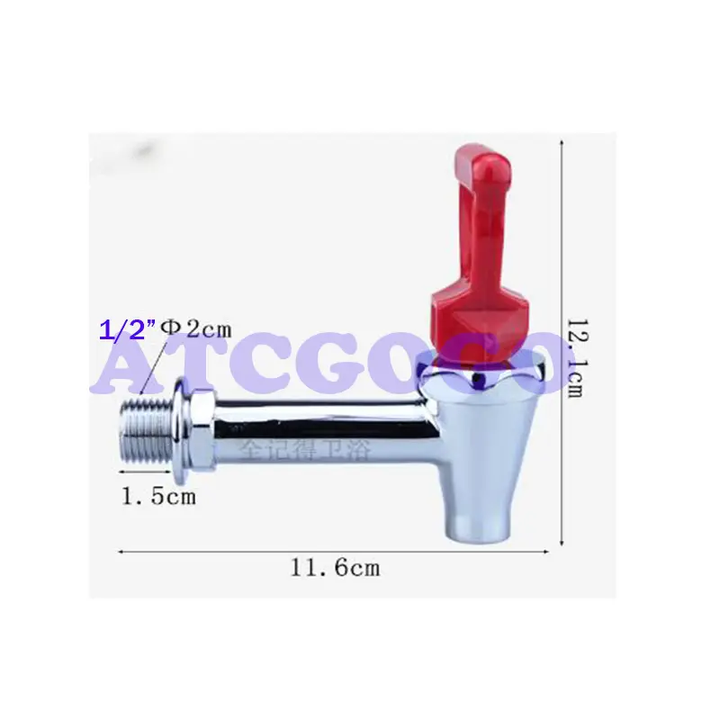 Insulated bucket faucet 3/8 1/2 spout
