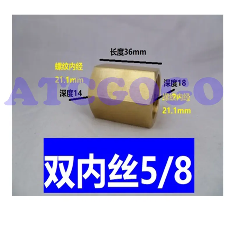 G5/8 turn outside G1/4 G5/8 turn G3/8 G5/8 turn 4 points G1/2 oxygen gauge pressure reducing valve Cylinder adapter