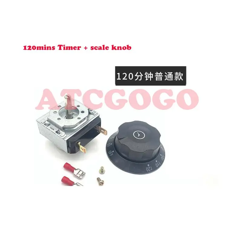 Timer Mechanical 60-minute mechanical rice cooker timer with knob  24pcs shipping to Philippines by ups