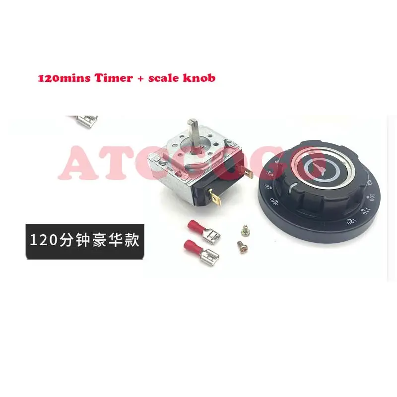 Timer Mechanical 60-minute mechanical rice cooker timer with knob  24pcs shipping to Philippines by ups
