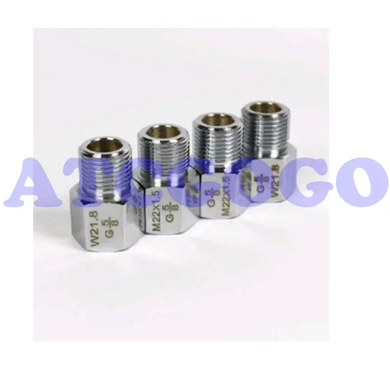 Carbon dioxide CO₂ regulating valve C metric to inch adapter W21.8 M22*1.5 G5/8 cylinder adapter