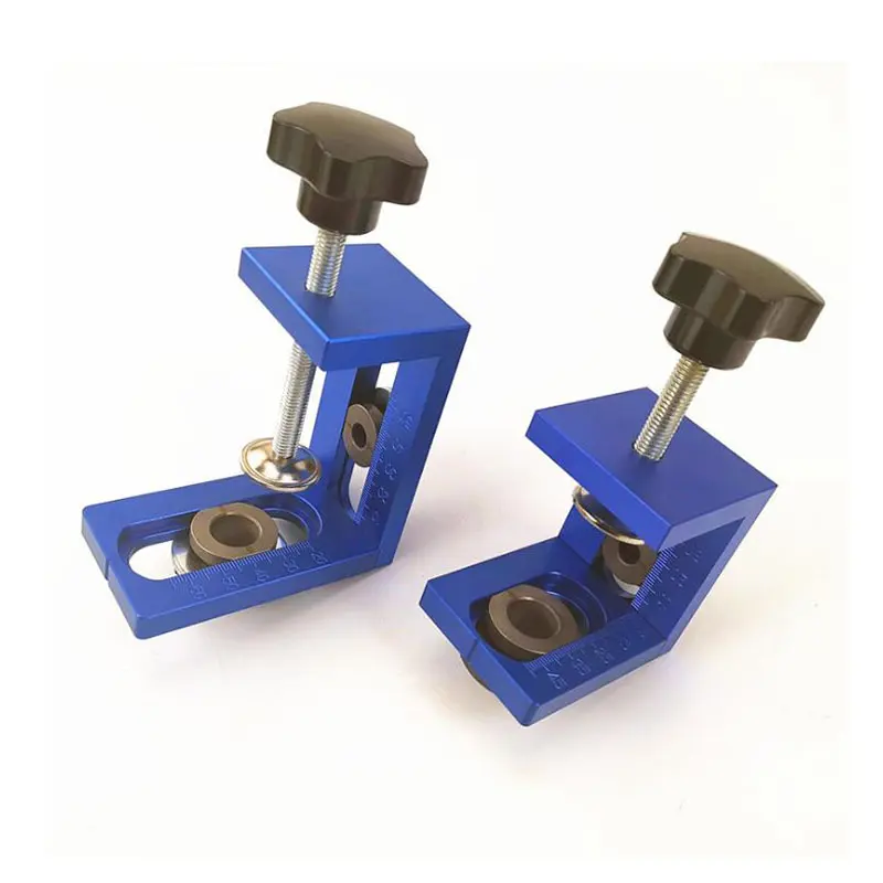 08350 Woodworking two-in-one three-in-one punching positioner hole opener round wood tenon punch woodworking punching