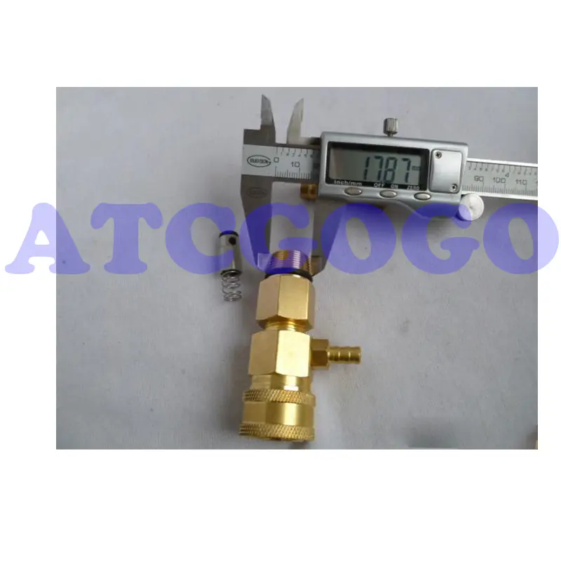 High pressure washer car washer accessories high pressure water outlet joint pump head water pipe outlet 18*1 quick connector 3/