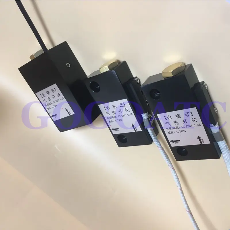 Aluminum body airflow switch, reed pipe induction gas monitoring signal induction switch