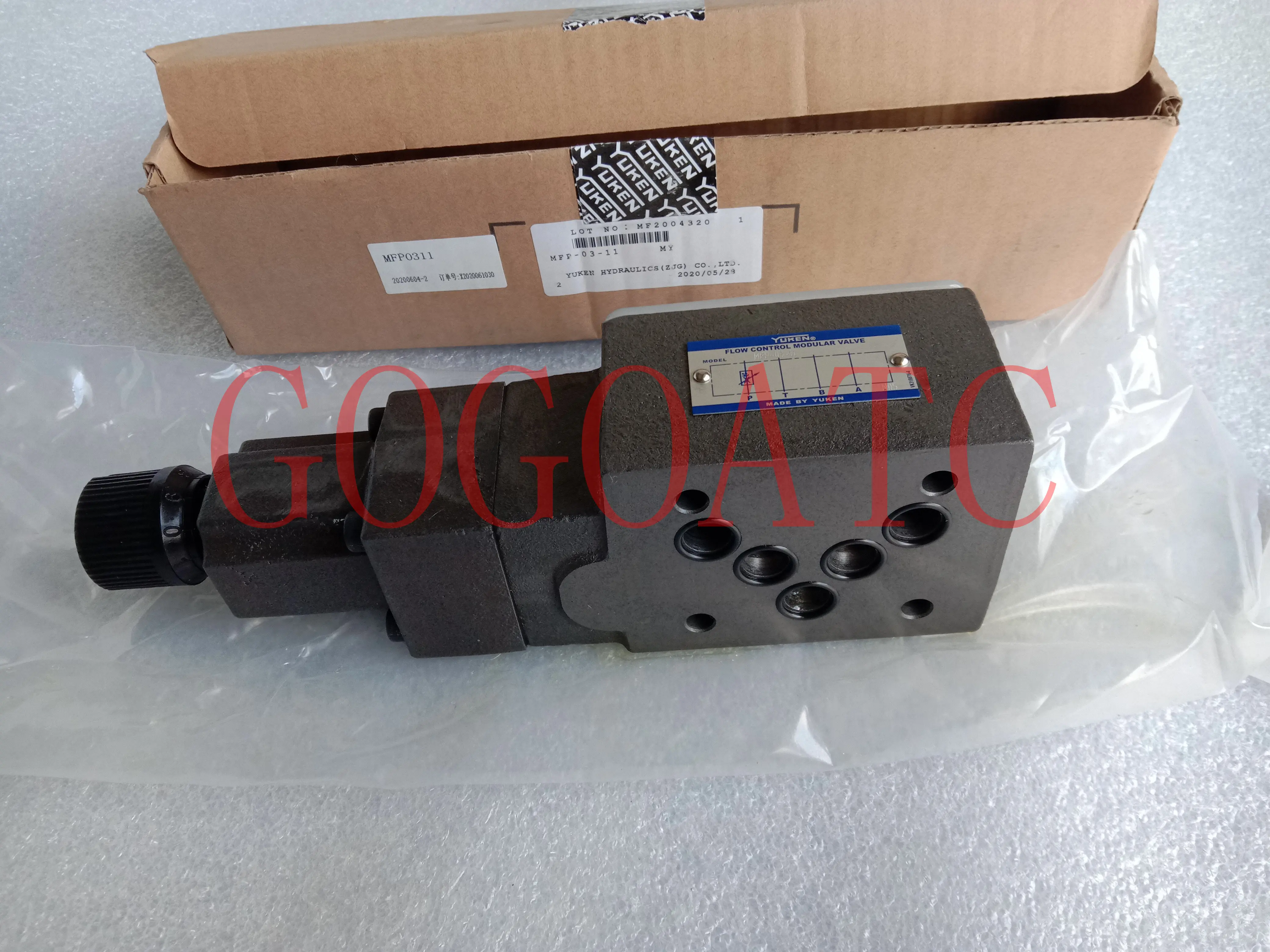 MFP-03-11  Superimposed speed control valve /hydraulic valve