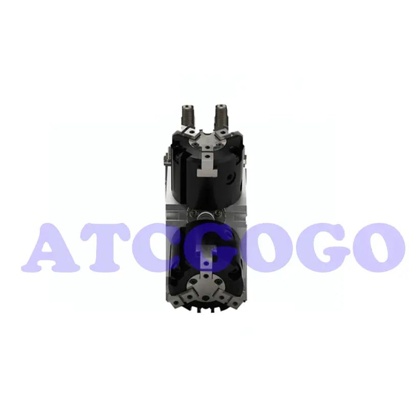 CNC machine tool loading and unloading truss manipulator cylinder swings 180 degrees reversing clamping cylinder