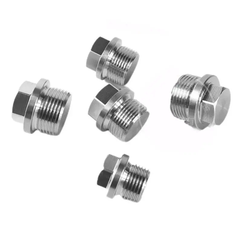 Hexagonal outer wire plug oil plug wire water plugging pipe plugging 4 minutes 6 minutes 1 inch pipe fitting