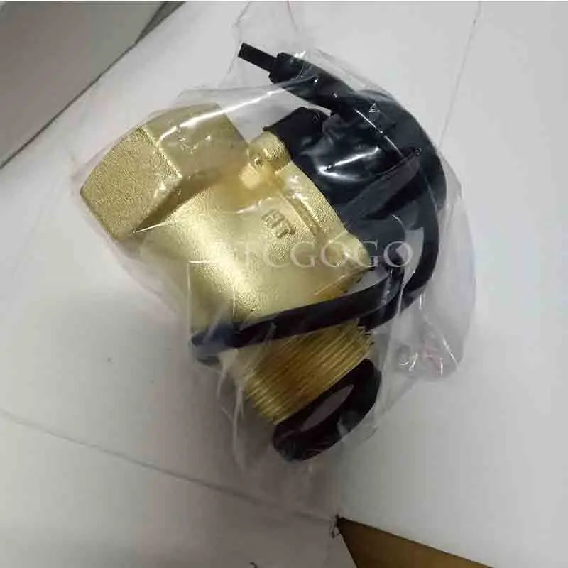 1.5 Inches Water Pump Flow Switch Liquid Booster Solar Heater Brass Magnetic Pressure Automatic Control Valve Sensor 220V