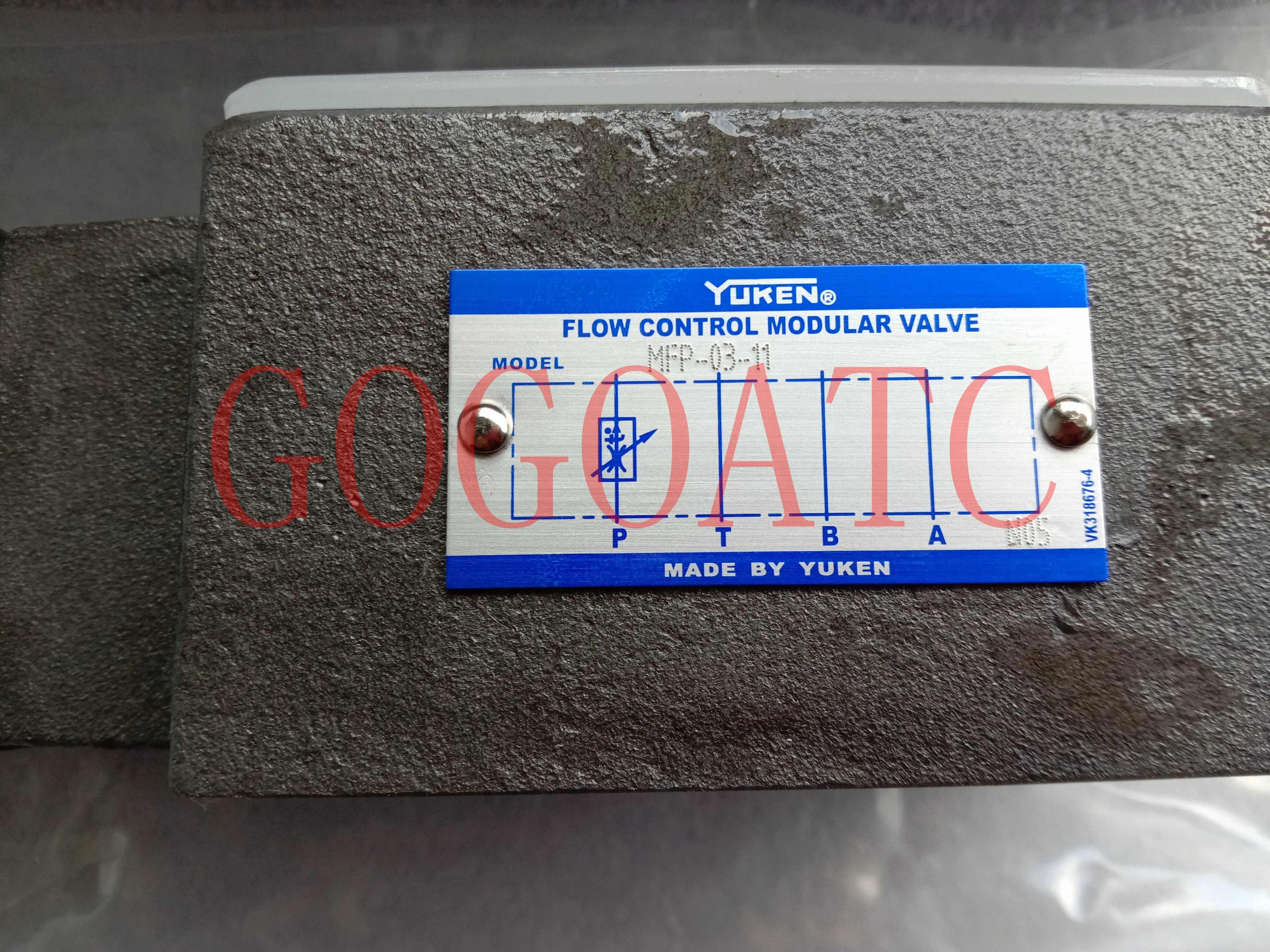 MFP-03-11  Superimposed speed control valve /hydraulic valve