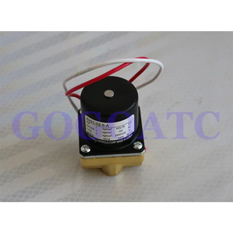 Two-position two-way solenoid valve, water valve, air valve, hot selling pneumatic components, all copper coils