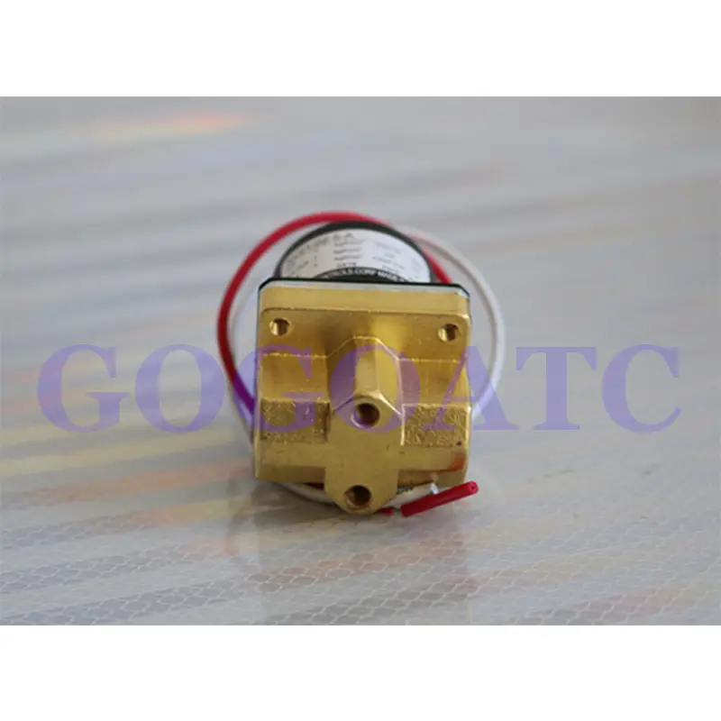 Two-position two-way solenoid valve, water valve, air valve, hot selling pneumatic components, all copper coils