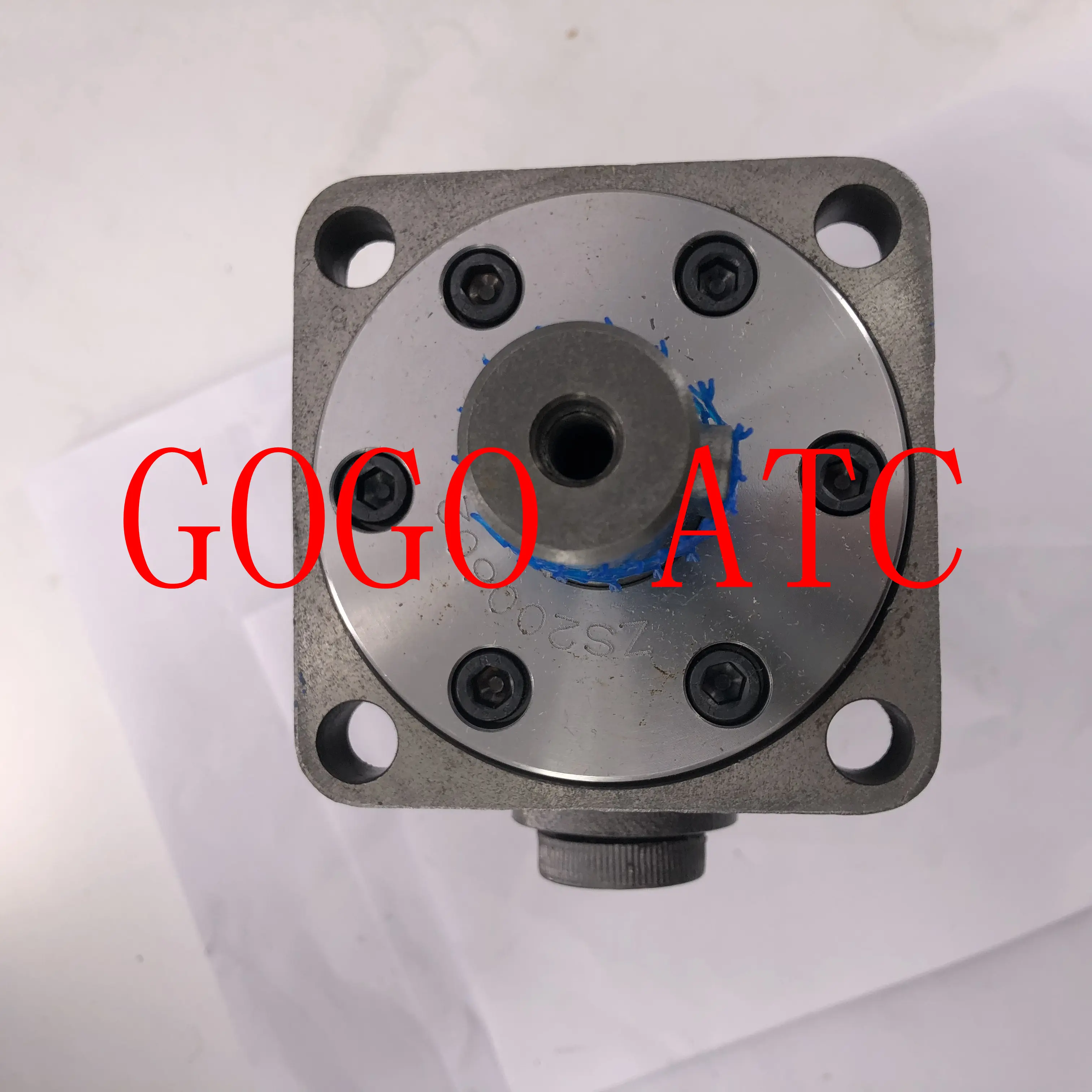 Hydraulic motor BMR250, 4-hole installation/2-hole installation, hydraulic pump Axis 25, flat key