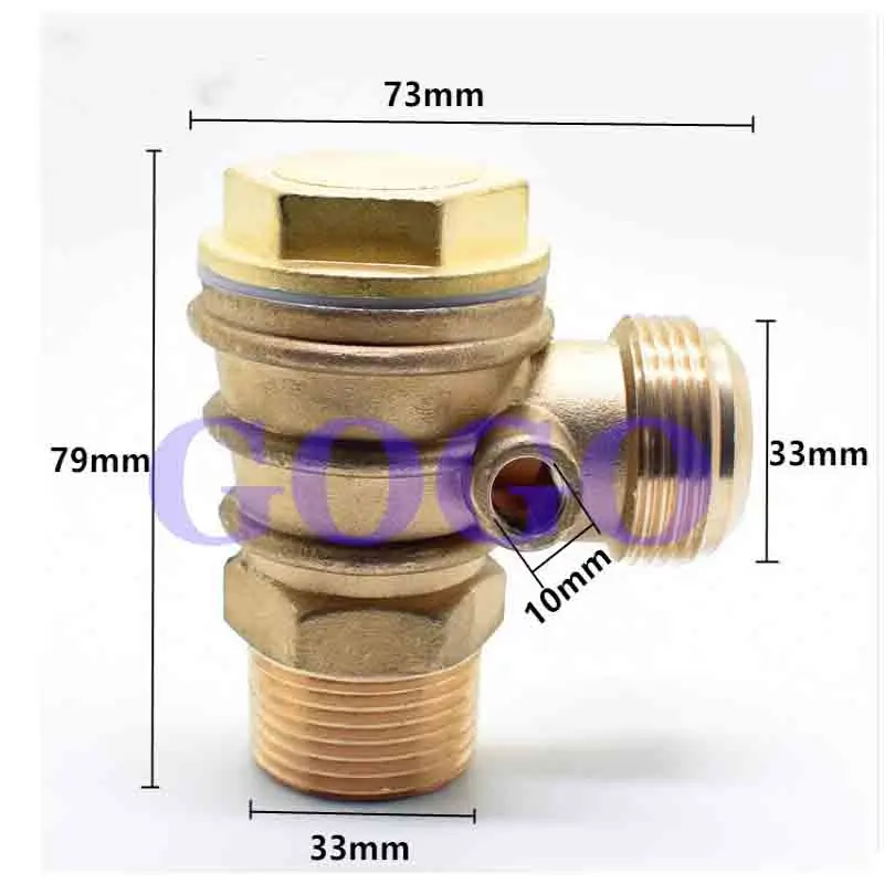 Air compressor accessories copper check valve, heat sink check valve, vertical check valve