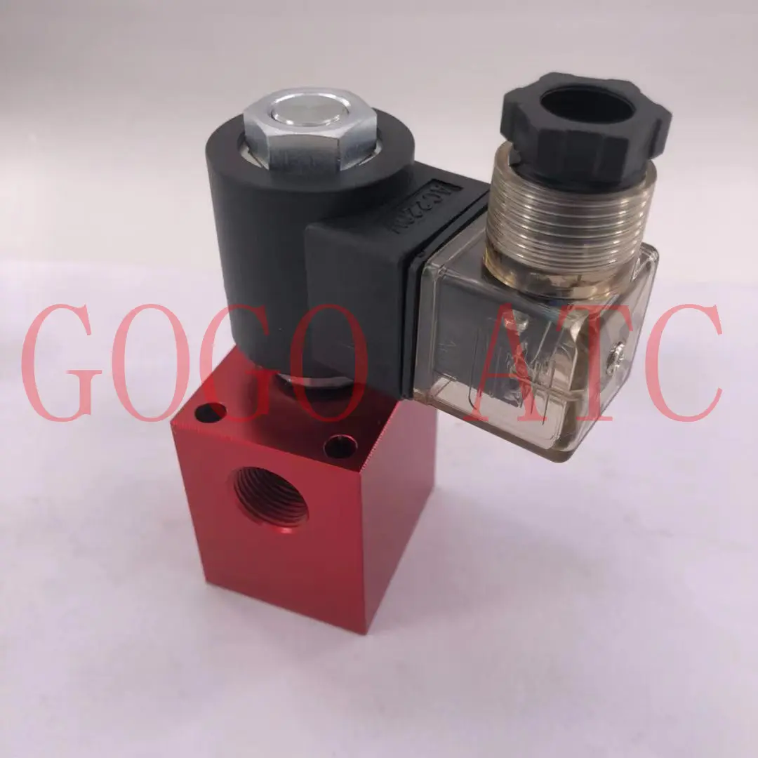 Hydraulic tubular cartridge solenoid check valve V2068 relief valve solenoid one-way  pressure retaining valve