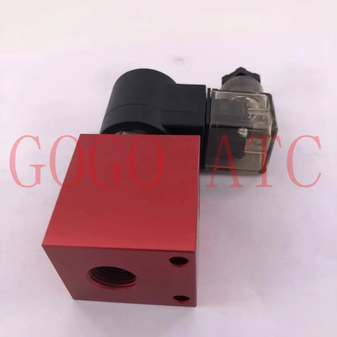 Hydraulic tubular cartridge solenoid check valve V2068 relief valve solenoid one-way  pressure retaining valve