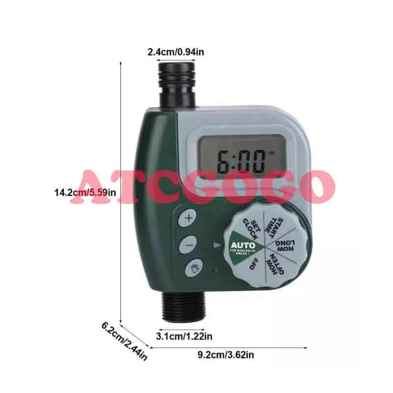 Garden Electronic Water Timer One Outlet Single-Dial Hose Faucet Timer