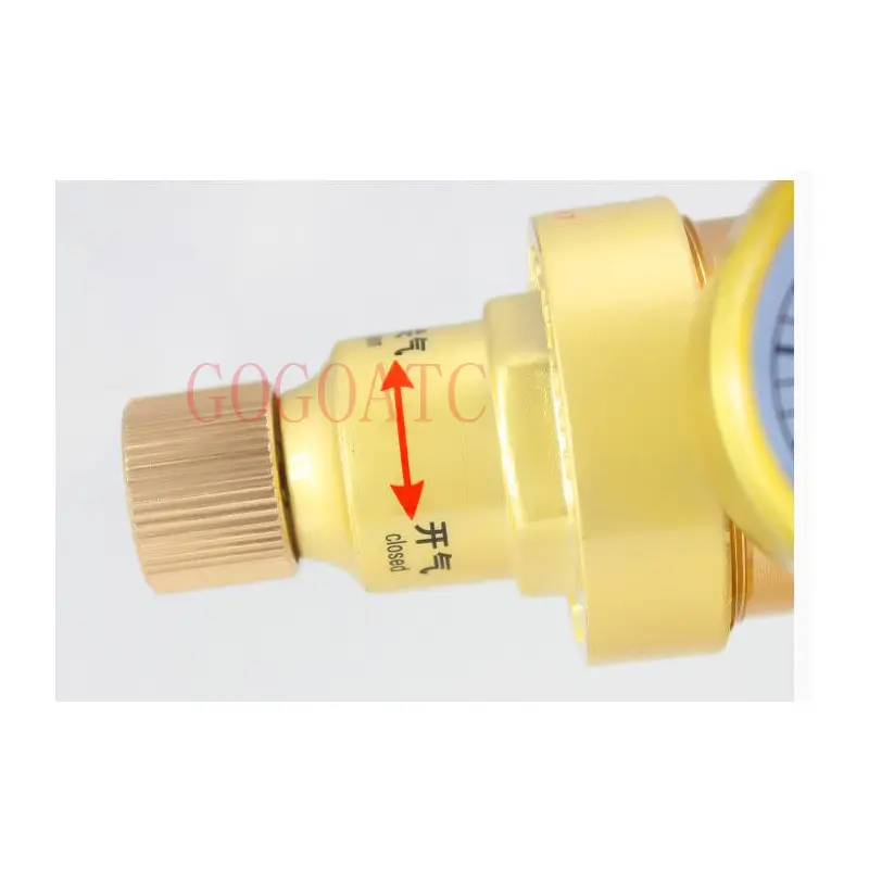 Gas gauge pressure reducer pressure gauge OBC-313 welding machine