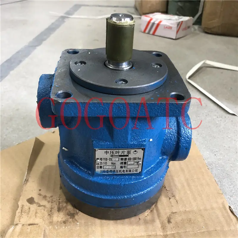 Oil pump medium pressure vane pump YB-D6.3/D10/D12/D16/D20/D25