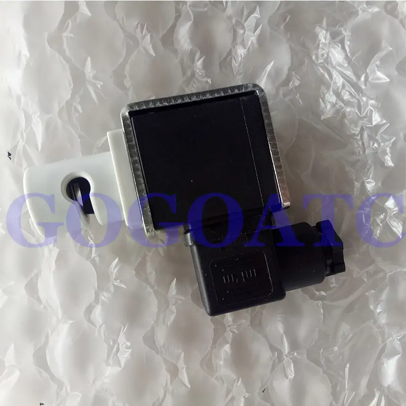 Two-way NC Normal Closed low pressure Solenoid pinch valve with the DIN43650A type plug connection