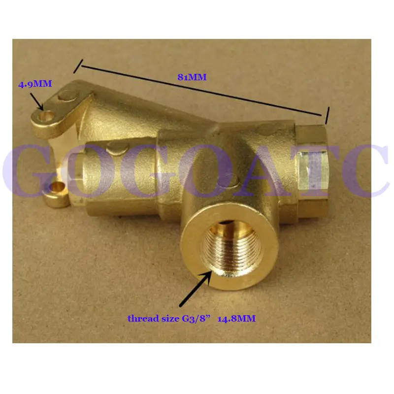 Pressure resistant 500 kg ultra-high pressure industrial water gun valve switch water valve