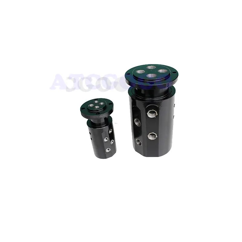 4-way pneumatic rotation connector, steam fluid electric hybrid central electrical rotation joint