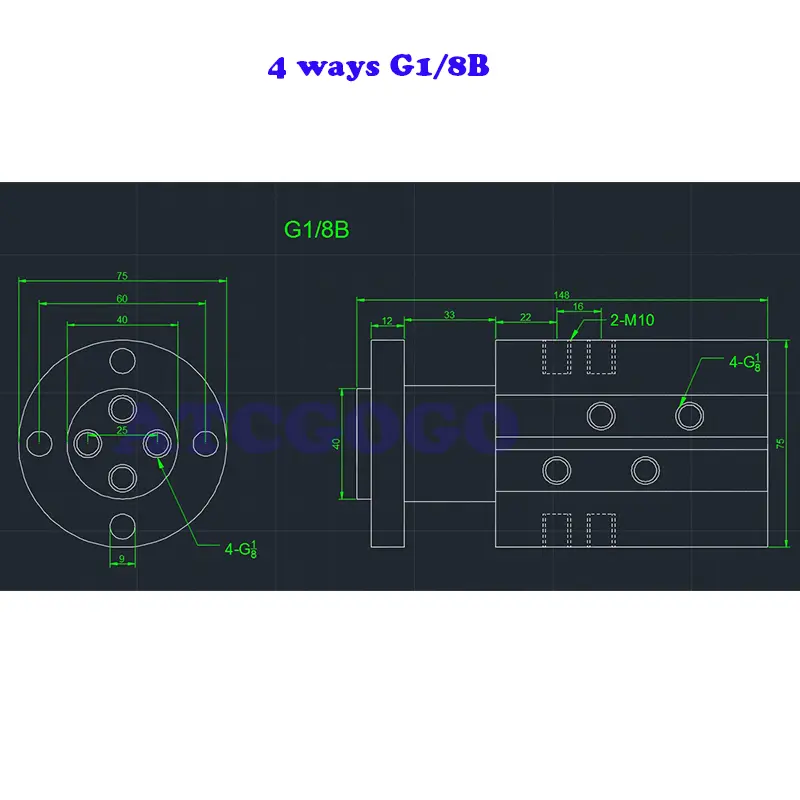 4-way pneumatic rotation connector, steam fluid electric hybrid central electrical rotation joint
