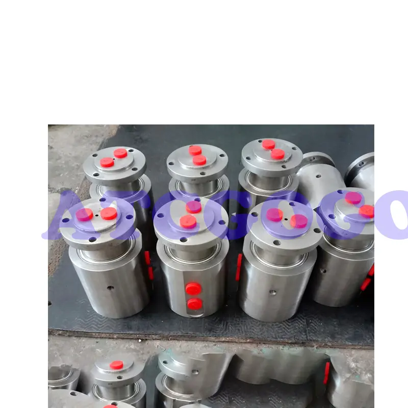 Customized 3 -way hydraulic rotation three -way road central rotation high -pressure thread