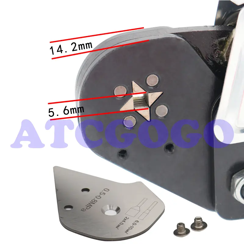 AM6-6 /AM6-4 six-force tubular terminal pneumatic terminal crimping machine