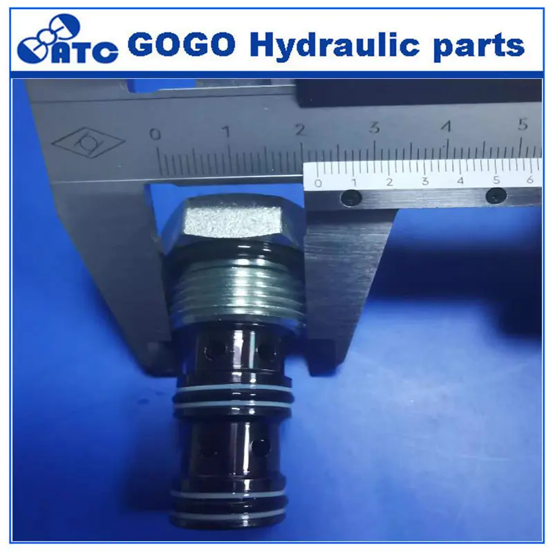 LSLV-10 shuttle valve LS10-30 hydraulic thread cartridge valve winch hoist motor brake control valve accessories