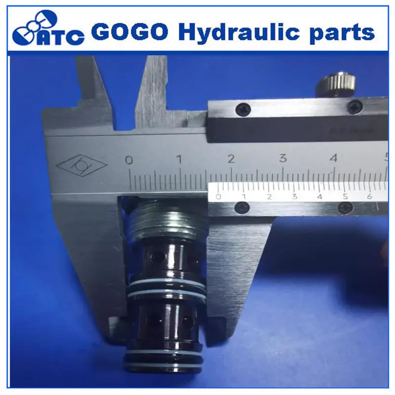 LSLV-10 shuttle valve LS10-30 hydraulic thread cartridge valve winch hoist motor brake control valve accessories