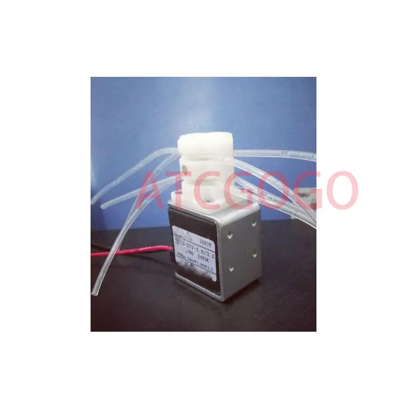 Pinch valve Solenoid valve Mini pinch Squeeze-off pressure diaphragm Diaphragm pinch globe valve, 4-way