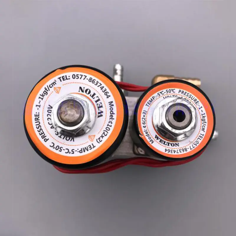 WT-PNEUMATIC Tea Packaging Machine Vacuum Solenoid Valve Combination Valve Vacuum Machine 6(2X3) 10(2X2)