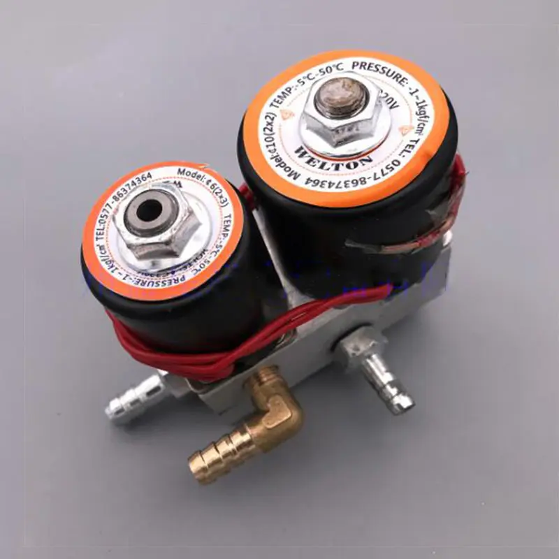 WT-PNEUMATIC Tea Packaging Machine Vacuum Solenoid Valve Combination Valve Vacuum Machine 6(2X3) 10(2X2)