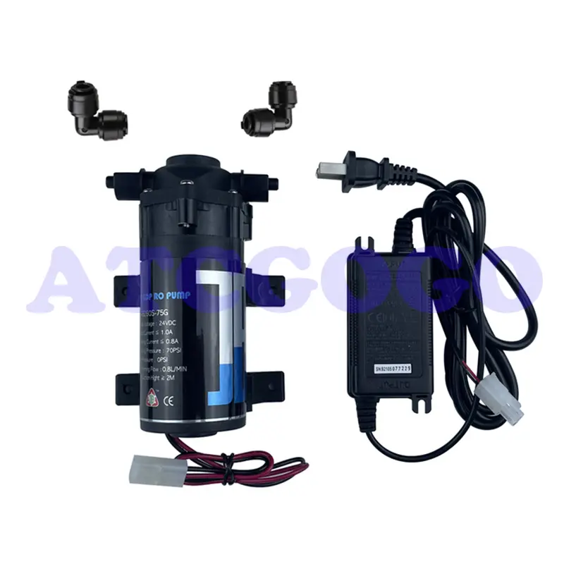 Mini Size Super quiet 24V DC water pump 0.8L/min aquarium pump for patio misting system