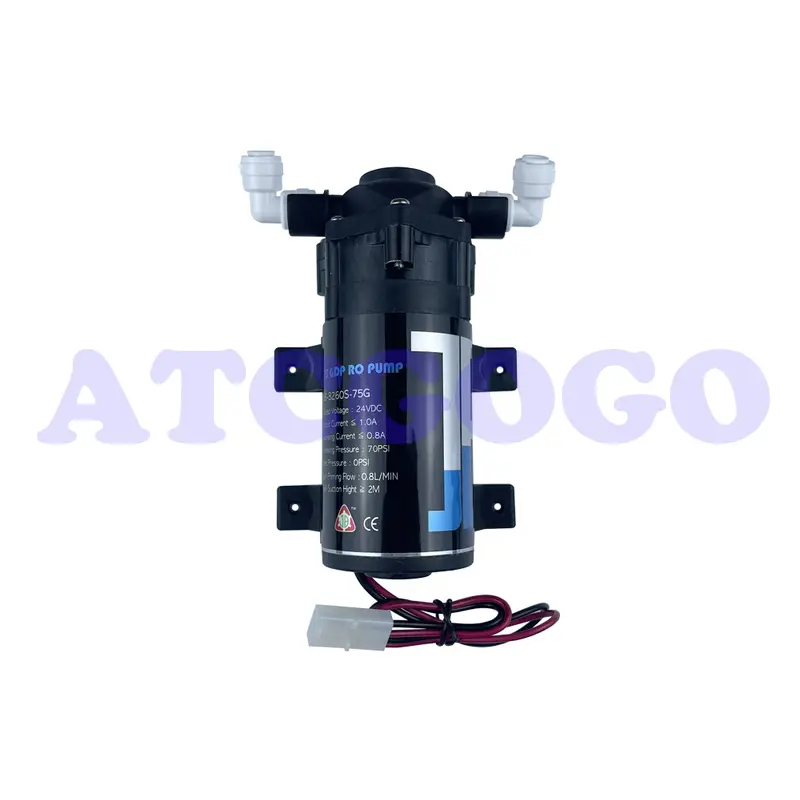 Mini Size Super quiet 24V DC water pump 0.8L/min aquarium pump for patio misting system