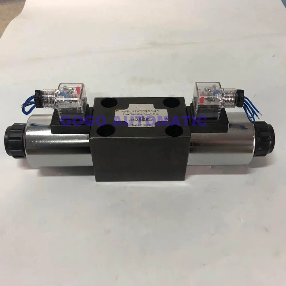 4WE10H/E/J 70Mpa/700bar high pressure solenoid directional valve hydraulic valve