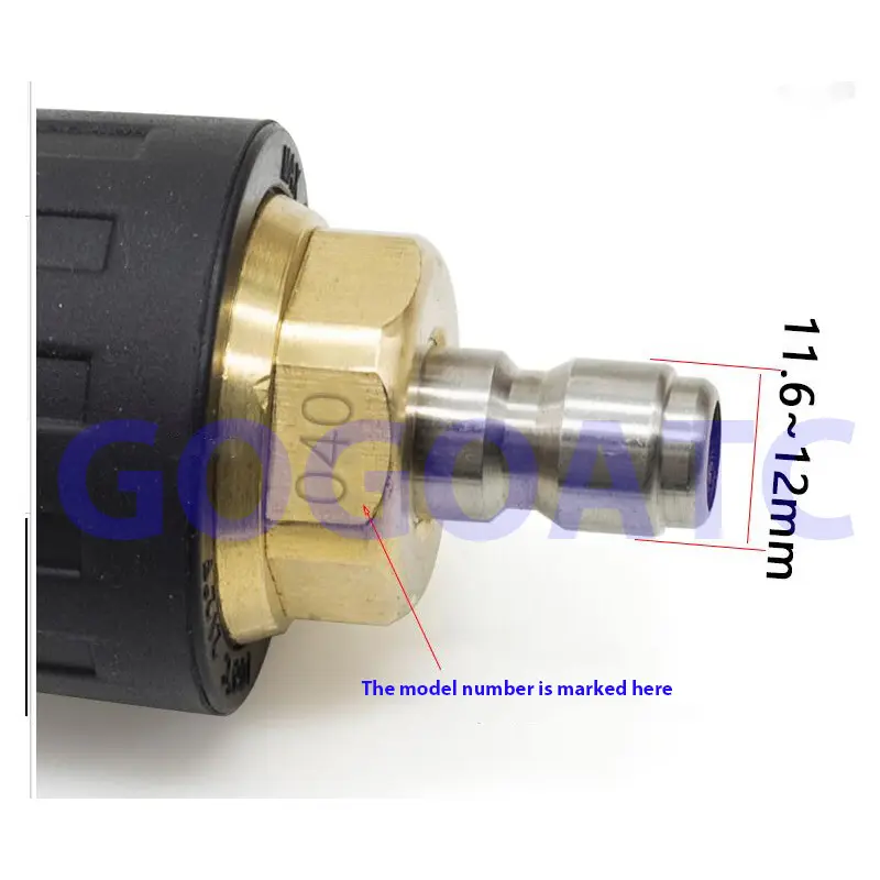 Ultra-high pressure 360-degree lotus rotating nozzle car washing machine cleaning machine peeling bark, rust removing product 1/