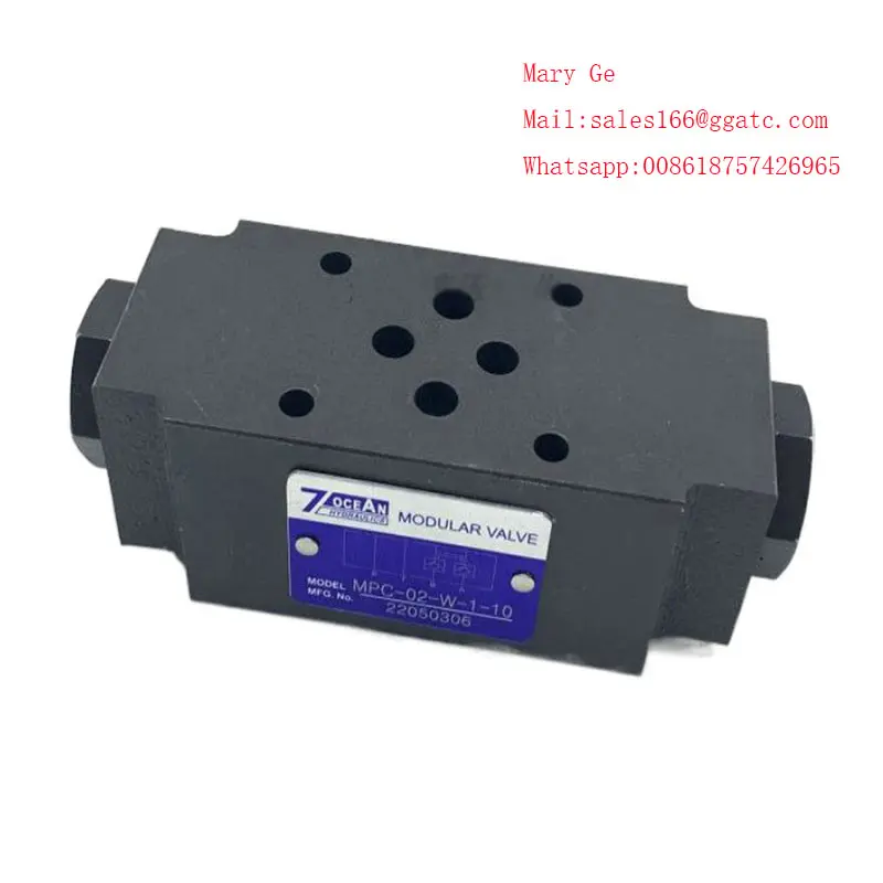 7OCEAN MPC-03-W-1-10 hydraulic control one-way valve pressure maintaining valve MPC-03-A/B-1/2-10